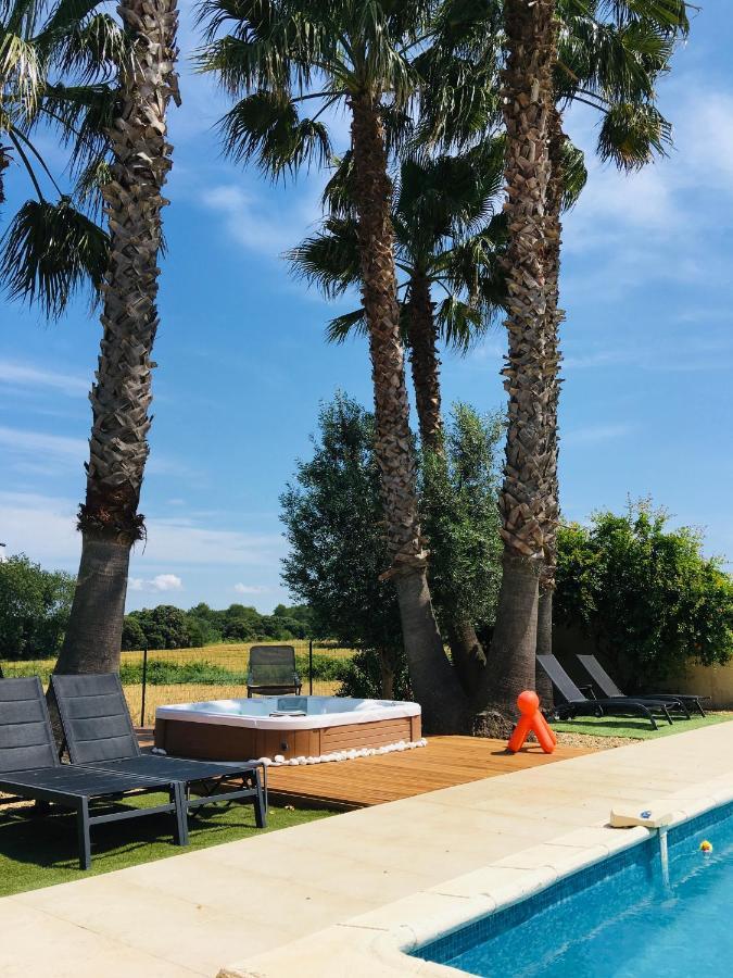 La Villa Mediterranee Wellness Spa Piscine Saint-Drezery Eksteriør billede