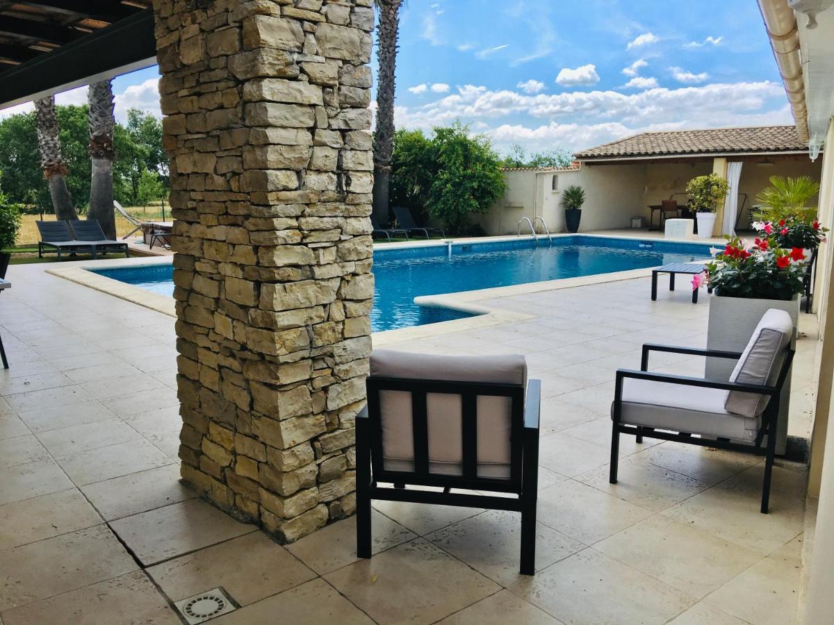 La Villa Mediterranee Wellness Spa Piscine Saint-Drezery Eksteriør billede