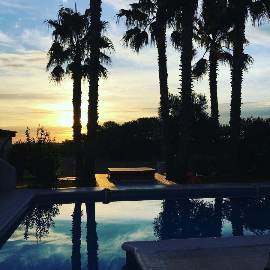 La Villa Mediterranee Wellness Spa Piscine Saint-Drezery Eksteriør billede