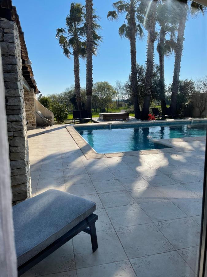 La Villa Mediterranee Wellness Spa Piscine Saint-Drezery Eksteriør billede